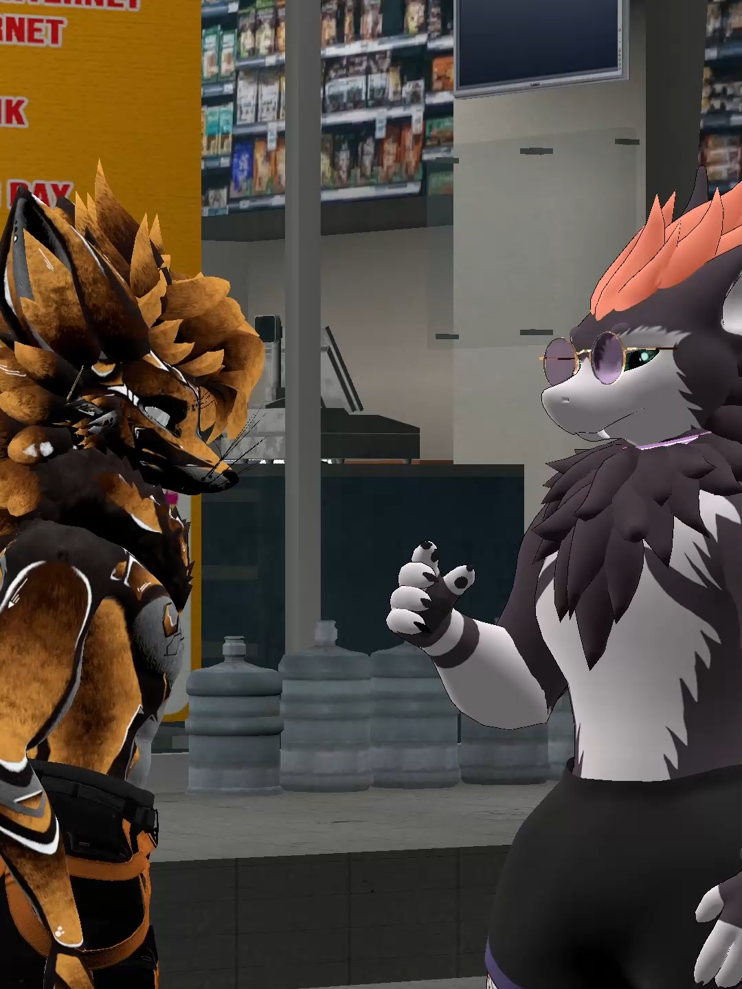 you see i told you i can't flirt for nuts #furrycommunity #furryfandom #furrytiktok #furriesoftiktok #furries #vrchat #vrchatmemes #furry
