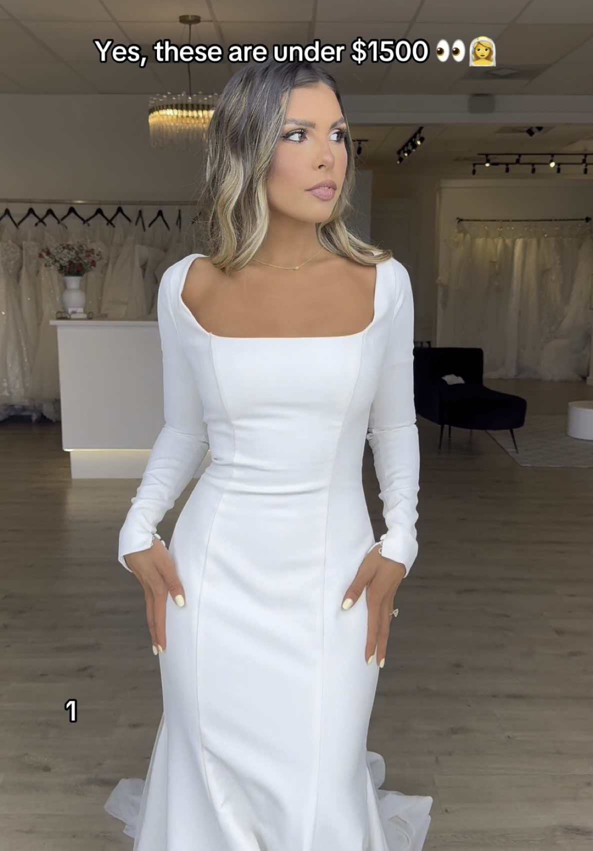 Serving bridal for under $1500 🔥 Affordable & unforgettable. #bridaltiktok #2025bride #bridesoftiktok #budgetwedding #diywedding #weddingdress #weddingdresses #weddingdresssale #sale #2026wedding #samplesale #weddingdressshopping #weddingsong @Mackenzie Carter @karly sue 