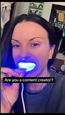 #contentcreator #teethwhitening #smile!