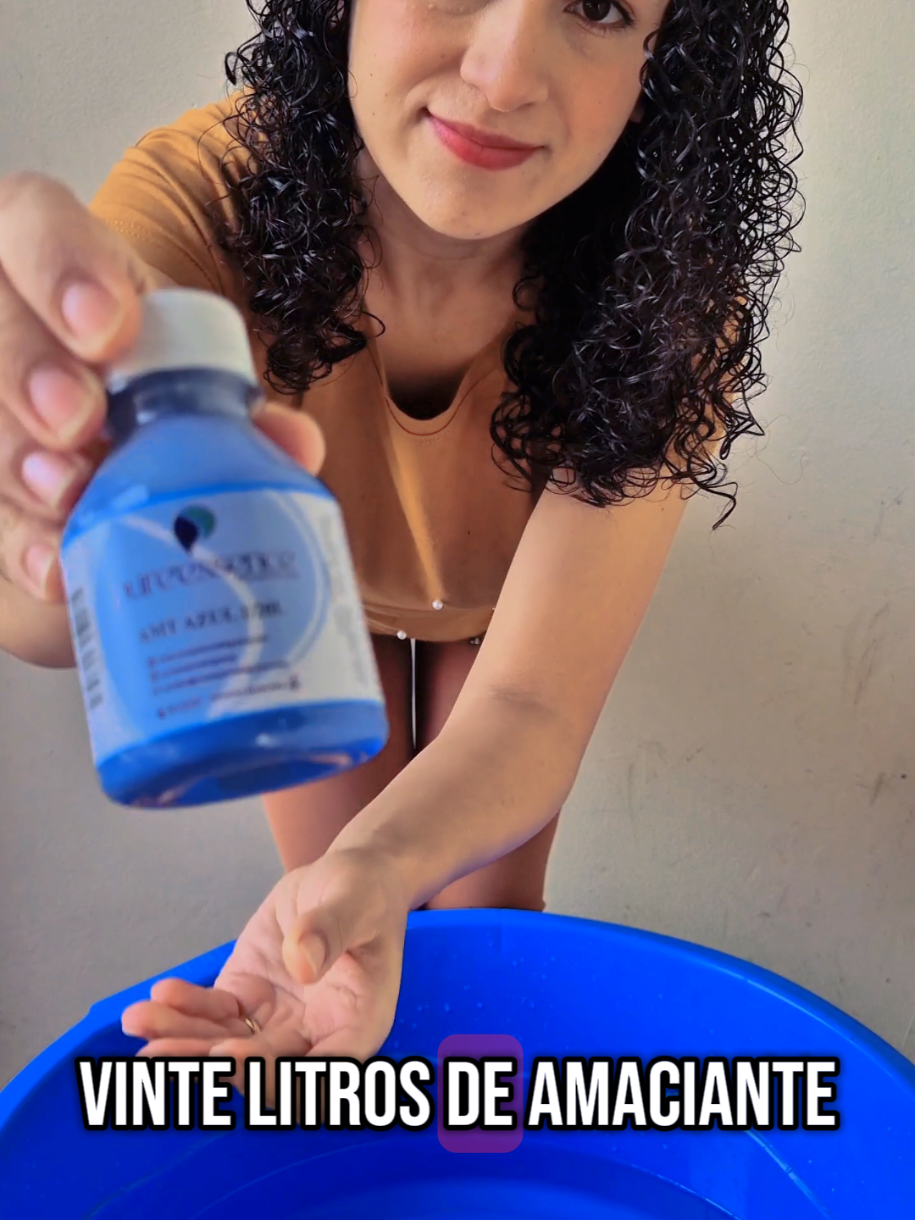 Fiz meu próprio amaciante com apenas um produto 😍 #fy #amaciante #façavocêmesmo 