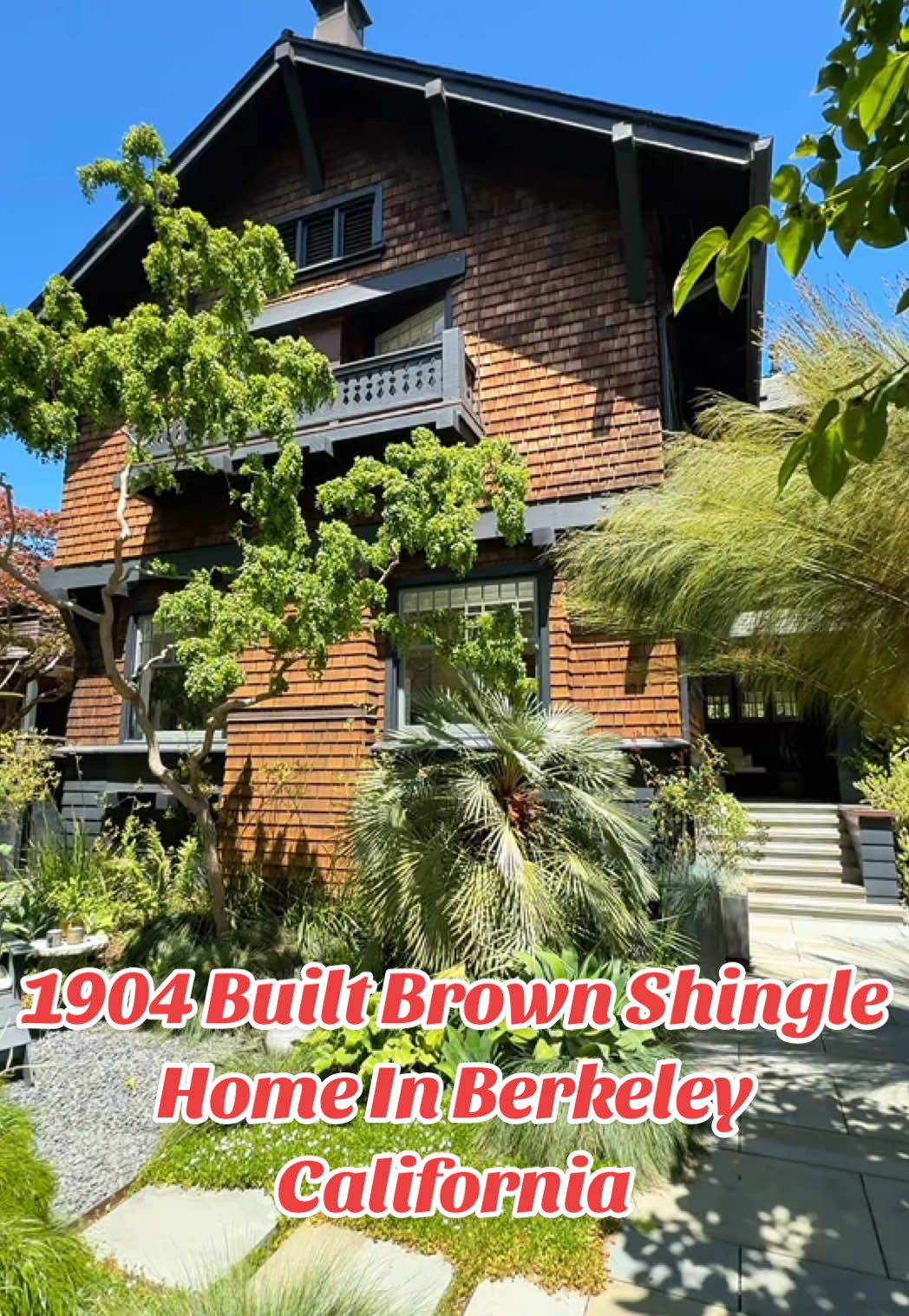Revitalized 1904 Brown Shingle Home In Berkeley California  Listed at $2,695,000 #berkeley #berkeleyca #berkeleycalifornia #Berkeleyhills #berkeleyrealestate #Leavingsf #leavingsanfrancisco #bayarea #bayareacheck #bayarearealestate #bayareatiktok #bayareatok #eastbayare #eastbayareatiktok #eastbay  #alamedacounty #alamedacountyrealestate #sanfrancisobayarea #sanfrancisco #oakland #northbay #contracostacounty #santaclaracounty #solanocounty #sanmateocounty 