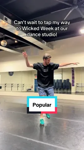 I’m getting myself ready for Wicked Week at my dance studio!  I’ll be teaching tap, jazz, contemporary, and hip hop classes to all things Wicked, and I’d love to have you there if you’re in the Charlotte area!  These are drop-in classes that are open to everyone, so message me today for more information! #tap #dance #dancetok 