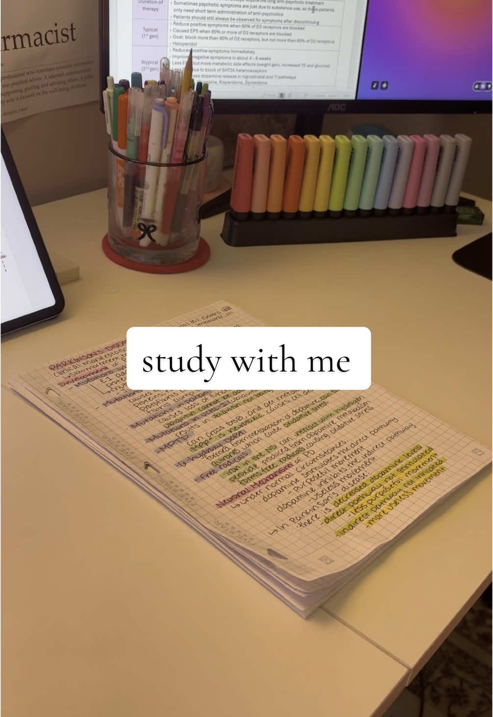 Tried something different 🙃 #fyp #studymethods #pharmacystudent #studymotivation #studytok #studywithme  #creatorsearchinsights 