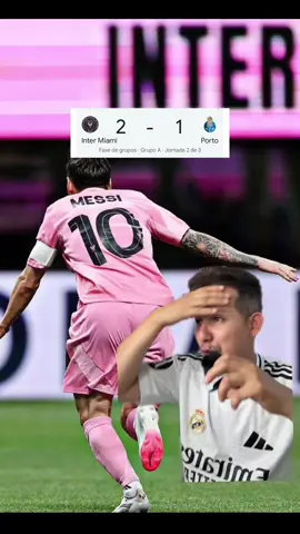 Victoria 2-1 del inter Miami contra el porto#messi #intermiami #mundialdeclubes2025 #futboltiktok #messi10 