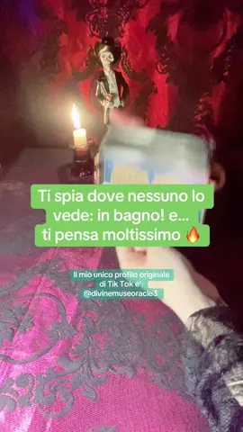 🦋IL MIO PROFILO UNICO ED ORIGINALE di TIK TOK È’: @divinemuseoracle3  Diffida se vedi questo video su altri profili di cartomanzia, non eseguo partnership con nessuno. Fai attenzione alle truffe grazie.  ❤️per info: Se desideri una lettura con me scrivimi una mail a: divinemuse63@gmail.com unico contatto per poter interagire direttamente con me.  ❤️il video qui presentato di lettura interattiva generale e’ a scopo di intrattenimento. Ricordo a tutti che trattandosi appunto di  energia generale alle volte potrebbe non esserci un’accurata sincronicita’. L’utente e’ responsabile dei propri pensieri e azioni. La lettura non sostituisce parere medico e/o legale.  Il video e’ valido dal momento in cui lo guardi.  ❤️✨ good vibes baby ✨❤️  Vi abbraccio tutti Divine muse Oracle 🤗 #previsionitarocchi #canalizzazionetarocchi #tarocchitiktok #isuoipensieri #cartomanzia #tarocchi #tarologiaevolutiva #magia #passione #esoterismo #fiammegemelle #energiespirituali #animegemelle #motivazione #registriakashici #relax #spensieratezza #Love #dolcezza #akasha 