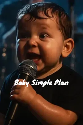 😢 Baby Simple Plan sings Perfect🎸 Tiny vocals, big emotions 💔🍼 #BabySimplePlan #Perfect #EmoBaby #2000sVibes #AIBaby #SadTok #PopPunkRevival #ThrowbackTok #EmoTok #ViralBaby #MusicReimagined #BabyBand #ToddlersOfTikTok #SimplePlanFeels #babyai 