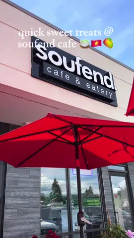 I have loved watching soufend cafe blow up!! The staff and owners there are so kind, you can really tell all the love and attention they put into their food and carefully crafted menu. It was honestly so busy for a Wednesday afternoon so we love that for small businesses. All the Vietnamese classics with modern twists - you can truly find something on the menu for anyone!!!  Also I always order the better drink and my bf stay mad😌😛