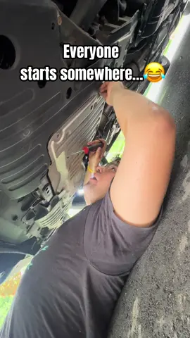 All jokes aside he’s getting pretty good💪  #fyp #foryou #car #auto #mechanicmemes #automotive #Tech #mobile #mobilemechanic #car #cardetailing 