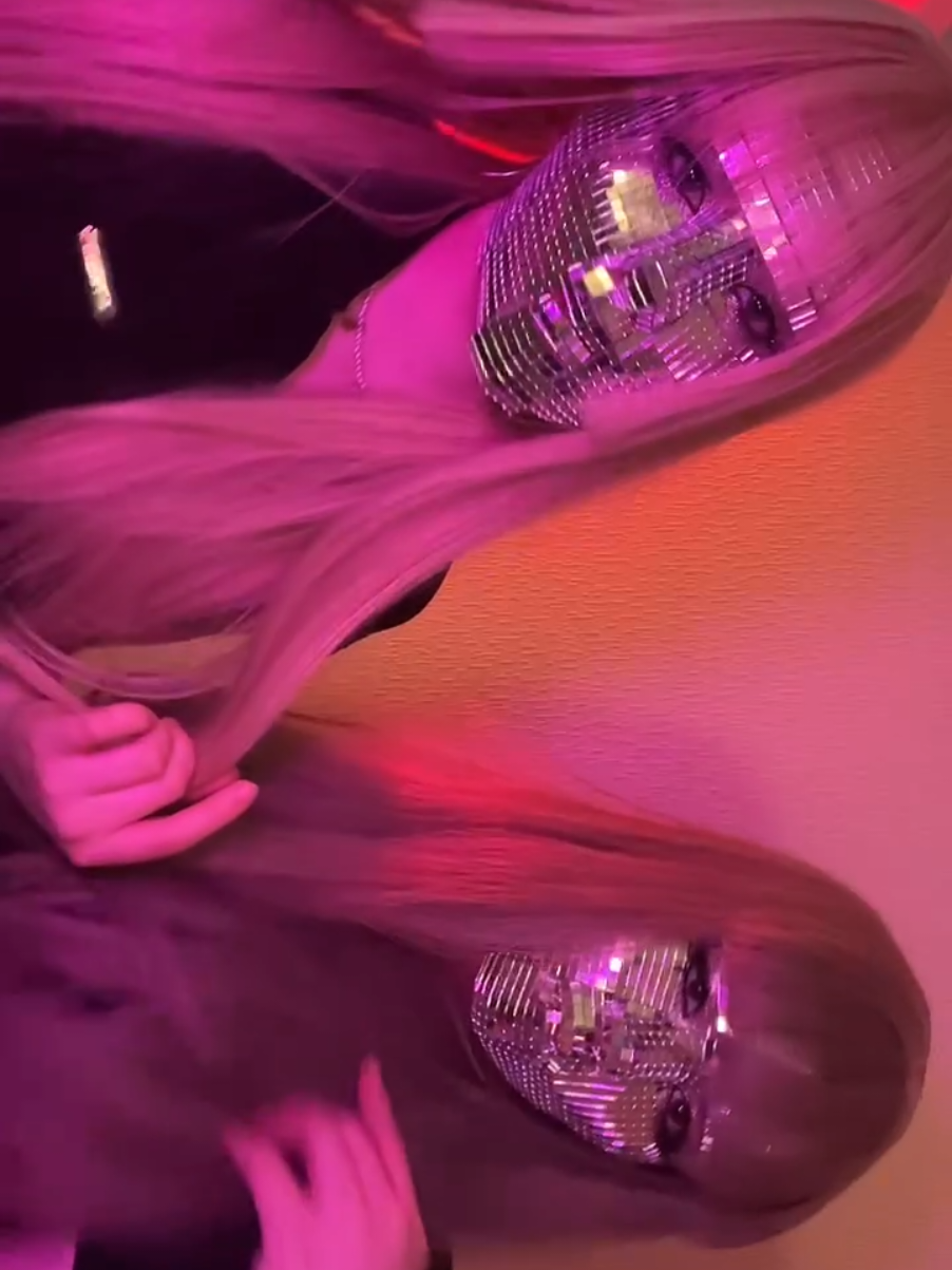 #discoballmakeup #trend #discoball #fyp #discoball 