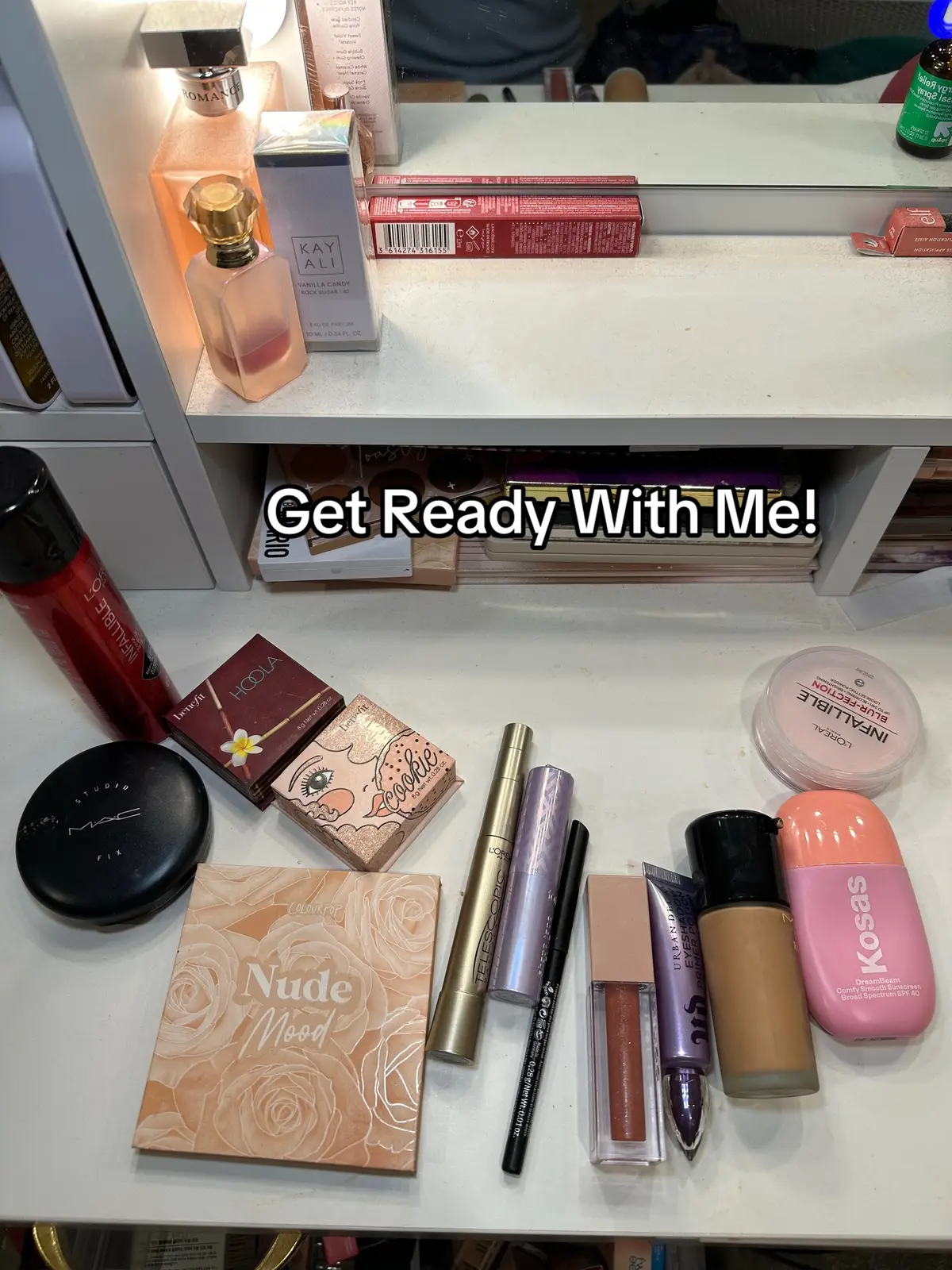 Get Ready With Me! @Kosas @loréal paris usa @Huda Beauty @tarte cosmetics @ColourPop Cosmetics @maccosmetics @Benefit Cosmetics @Maybelline NY #grwm #grwmroutine #grwmmakeup 