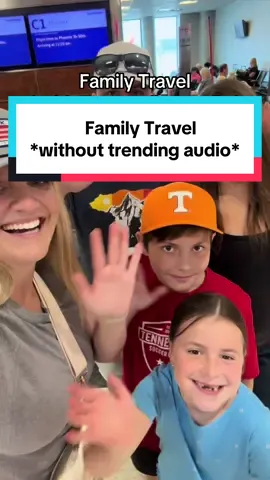 This is what traveling with kids *actually* sounds like. 😂 Follow me for REAL-deal family travel. #family #travel #familytravel 
