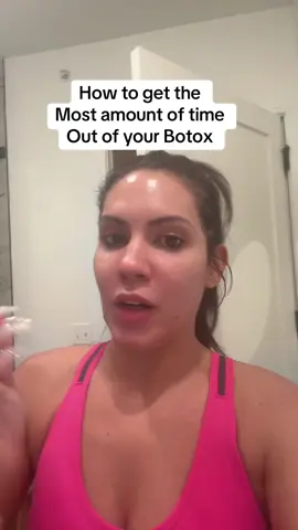 We get the most out of our Botox ‘round here #botoxtips #botox #botoxhack