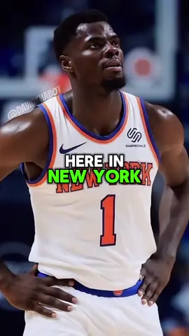James Nnaji has arrived in NYC and is already training with the Knicks 😳 He’s expected to play Summer League and could EARN a spot on the roster if he shows out 🔒 Could he be the Knicks’ long-term backup center? #Knicks #JamesNnaji #KnicksNation #NBA #SummerLeague #KnicksRumors