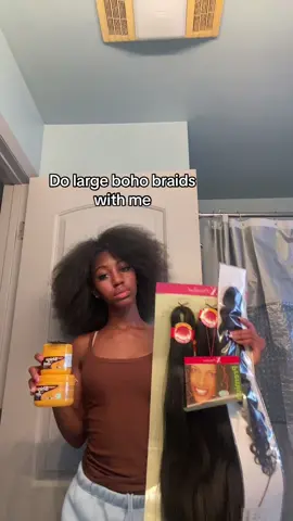 #fyp #viral #trending #hair #hairstyle #braids #bohobraids #largebraids #knotlessbraids #boxbraids #bohobraidstyle #braidtutorial #hairtutorial #hairtok #largebohoknotless 