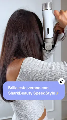 Todo lo que necesitas para un peinado pulido este verano ✨ Volumen, brillo, sin frizz. Todo con Shark Beauty SpeedStyle. #SharkBeauty #Beauty #SinDañoXCalor #SharkLover #SpeedStyle 