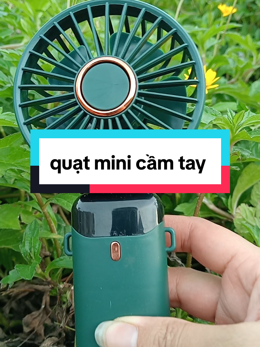 1 em quạt chân ái cho mùa hè này #quattichdien #quatcamtaymini 