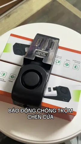 Báo động chống trộm chèn cửa , âm cảnh báo 95db sử dụng pin 9v#baodong#chencua#anninhgiadinh