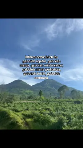 iya aku tau aku jelek, cwe jelek gaboleh ngatur