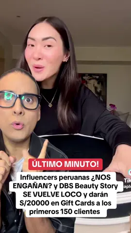 #ÚltimoMinuto: El unboxing del que TODOS están hablando: @@dbs_beautystoreperu se vuelve loco y regalan hasta S/20000 en Gift cards por inauguración! Este sábado a las 2:00 pm en Real Plaza Centro Cívico . #Peru #peruanos #tiktokperu #Viral #fyp #parati #riclatorrez #riclatorre #chollywood #farandulaperuana  #destacame •publicidad• 