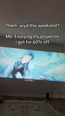 It’s so much bigger and better than any tv you can get! I have mine at 90inches!! Gotta click the cart ☝️ you won’t regret it! #projector #shop #TikTokShop #viral #harrypotter #harrypottermarathon #productreview 