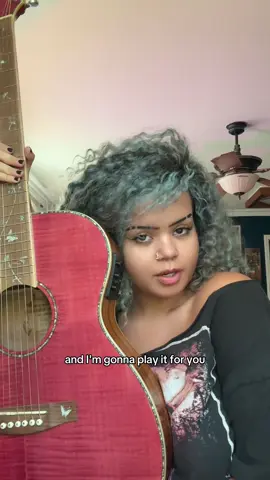 It’s my biggest on Spotify and it’s called “Baby Tonight” #rockmusic #undergroundmusic #altmusic #altfashion #bluehair 