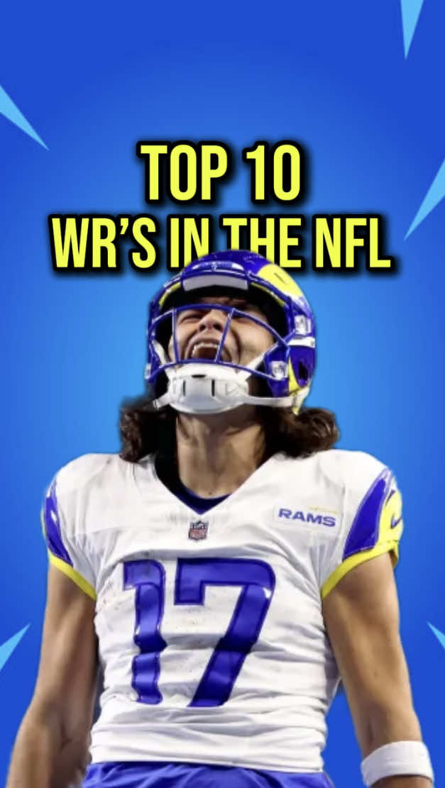 Who’s missing from this list? #nfl #widereciever #top10 #justinjefferson #jamarrchase #ceedeelamb