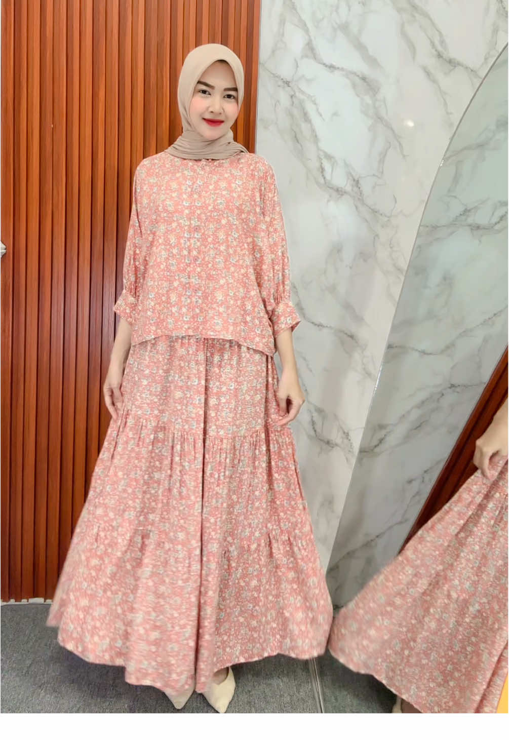 Ae cantik ini motif terbaru Safara set rok 