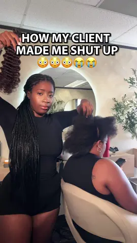 She booked a silent appointment… so I shut up 😭 I actually love silent appointments though — no pressure to talk, just peace for both of us.  Are you the chatty client? The quiet one? Or do you match your stylist’s energy? 👀 Let me know in the comments! ✨ Style: Island Twists (5-6 hrs depending on head shape) 📅 July books open this Saturday at 12PM — June filled up in one day, so don’t play! 📲 Follow for more braid content + booking updates! #tghairr #islandtwists #houstonbraider 