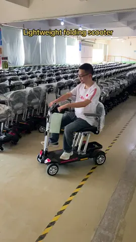 Lightweight folding electric mobility scooter for elderly #morelaxscooter #mobilityscooter #elderlyscooter #electricscooter 