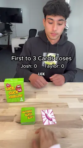 Not the first card 🤣🤣🤣 #game #lick #braingames 
