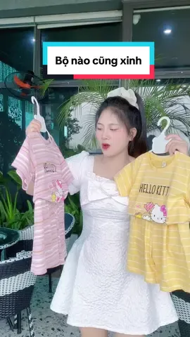 Bộ hè xinh có 99k/2bộ#thoitrangtreem #setbocottomghottrend