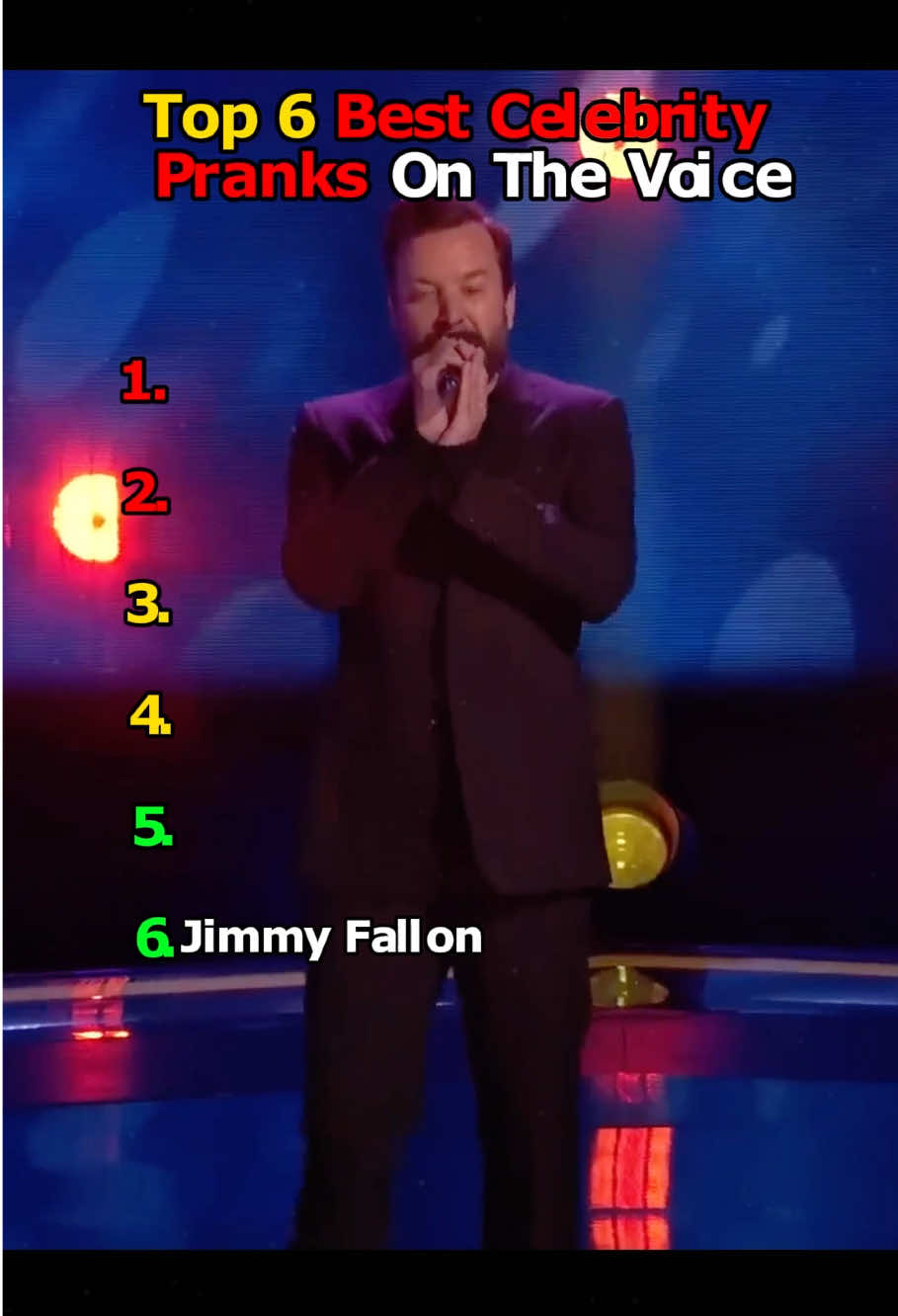 Best Celebrity Prank On The Voice #thevoice #celebrity #singing #jimmyfallon #capcutforus #capcut #capcutpioneer