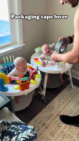 Packaging Tape Lover#baby #kids #kidsoftiktok #toddler #emotional #babieswillbebabies #funnyvideos #funnymoments #foryou 