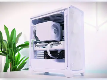 Build White PC: Intel Core i7 14700K with RTX 5070 🖥️🖥️🥰 #PC #pcbuild #gaming #buildpc #intel #nvidia #asmr #fyp #Foryou 