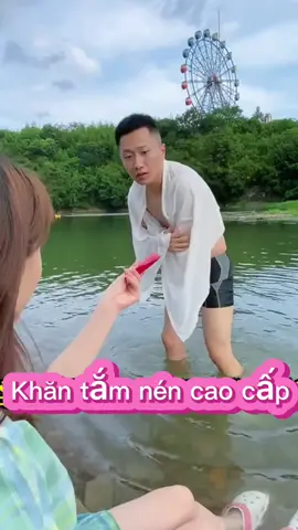 COMBO 5 Khăn Tắm Nén Du Lịch #muataitiktokshop #khantamnen #giadungcaocap #hottich 