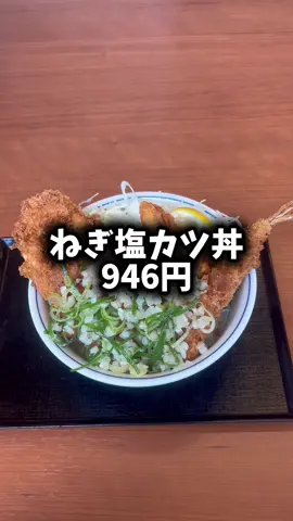 かつやの新発売「ねぎ塩カツ丼」には、ご注意下さい‼️ #かつや  #新発売  #チェーン店グルメ 
