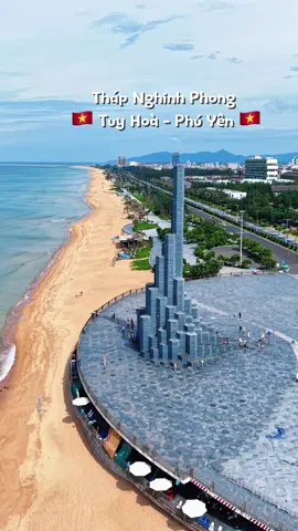 Tháp Nghinh Phong - Tuy Hoà biểu tưởng của người Phú Yên ❤️. #tuyhoa #phuyen #dulichphuyen #xh #vr #beach #dulich #bien #travel #dulichvietnam #canhdep #canhdepthiennhien #78phuyen 