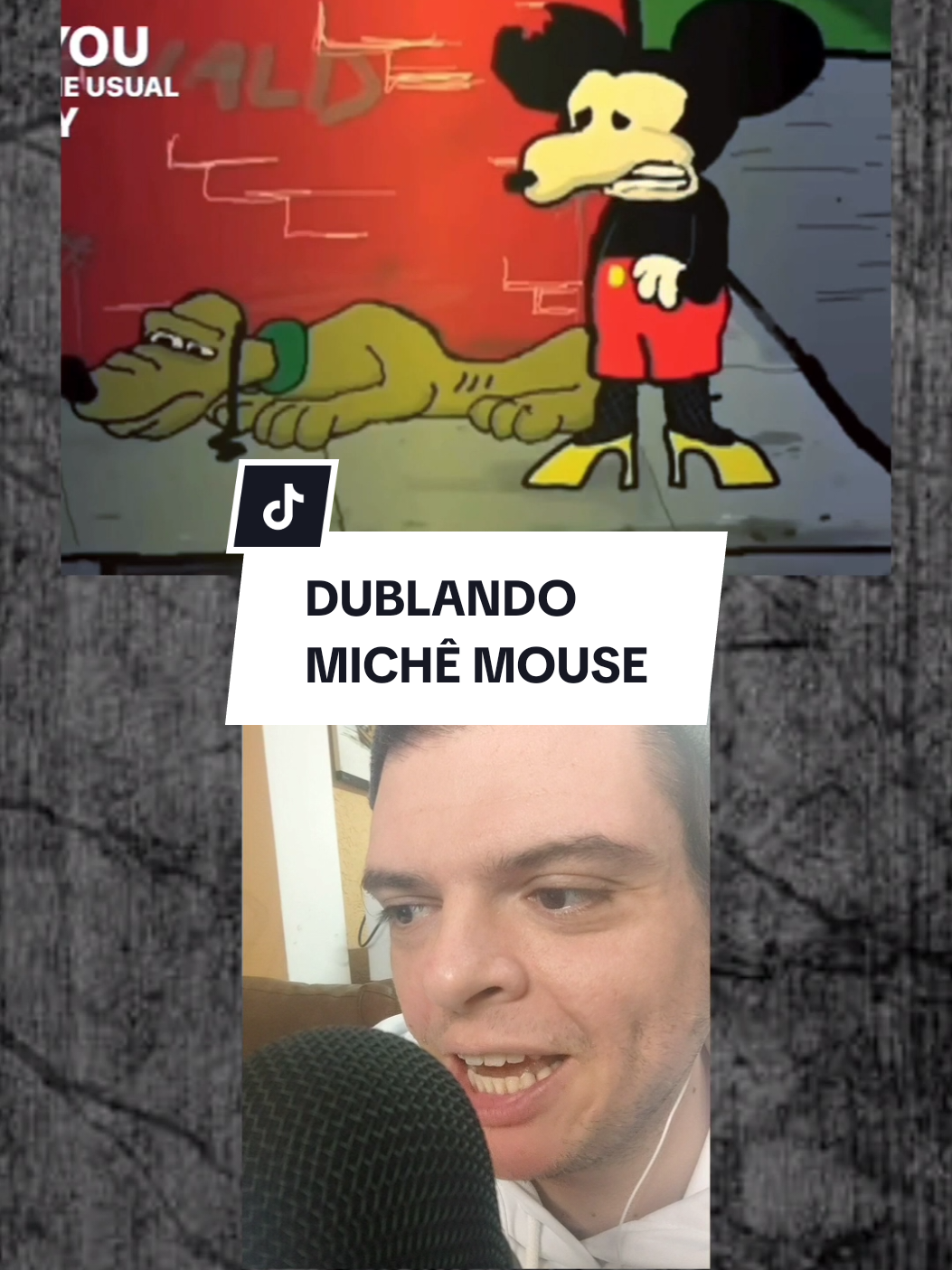 DUBLANDO MICHÊ MOUSE! #dublagembrasil #dublando #dublagem #dublagembr 