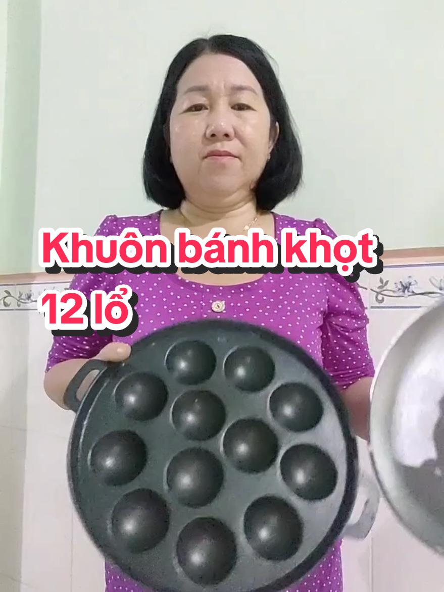 8THUỶ khuôn bánh khọt 12 lổ chống dính #8Thuy#Khuonbanhkhot#xuhuongtiktokk 