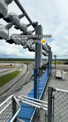 Abandoned NASCAR track