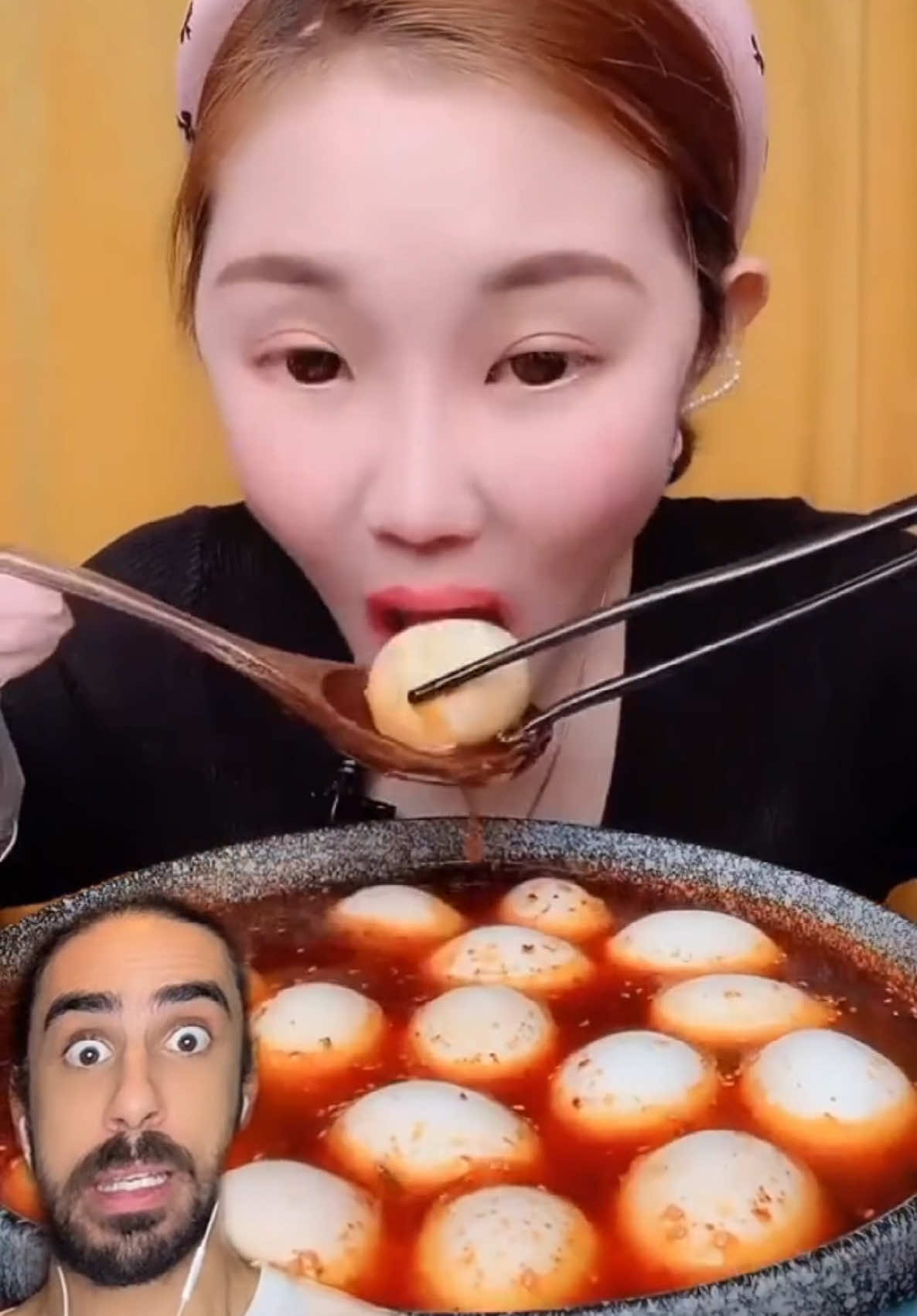 How many eggs did she eat? 🥚  #eggs #asmr #food #baderalsafar #mukbang #satisfying #foryou #fyp #foryoupage 