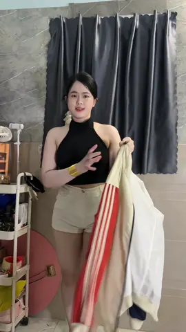 Áo khoác dù phối màu sang quá #xuhuongtiktok #xuhướng #aokhoac 