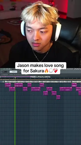Jason makes love song on FL for Sakura #jasontheween #sakura #clips #faze 