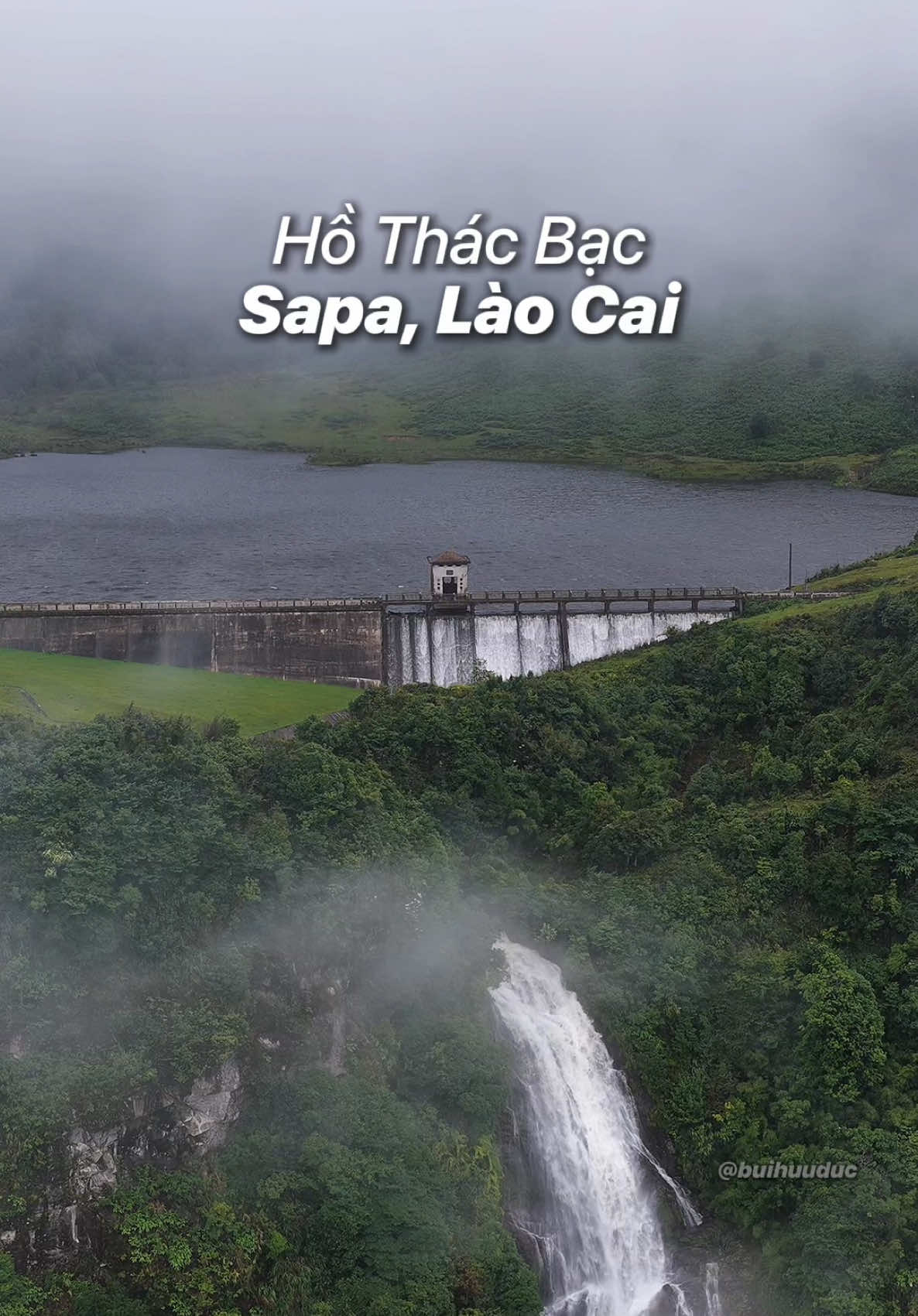 Lần đầu tiên thấy được hồ nước ở trên đỉnh của thác Bạc, Sapa, Lào Cai #thacbac #sapa #laocai #vietnam #travel 