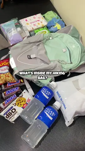 Bag raid: What's inside my 12L Camel Crown hiking bag? #hikingbag #camelcrown #outdoorbag #hikingbackpack #camelcrownhikingbag 