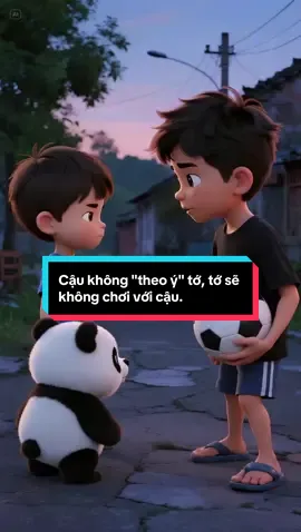 Hãy dạy con mạnh dạn từ chối và tránh xa những người bạn thích kiểm soát người khác. #afuvathegioi #viral #daycondungcach #dayconthongminh #bingobook 