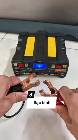 Sạc bình ắc quy ô tô xe máy các loại từ 12v-24v. #sacbinhacquy #sacacquy 