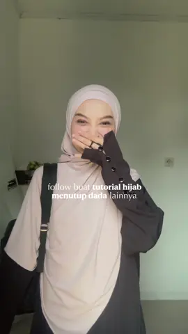 TUTORIAL HIJAB lagii! kali ini pake pashmina kaos rayon dari @Sabimul.id yang ringann bgtt! 🌷🤍 