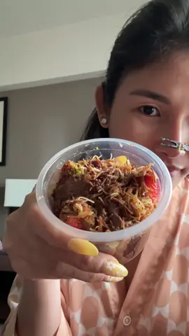 Chocoberry Knafeh and Papaya Mukbang