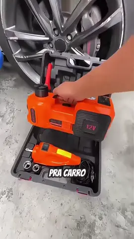 Quer fazer viagens com mais segurança e praticidade? Conheça o nosso macaco elétrico multifuncional! Estamos com ótimas ofertas.#carros #achadinho #estrada 